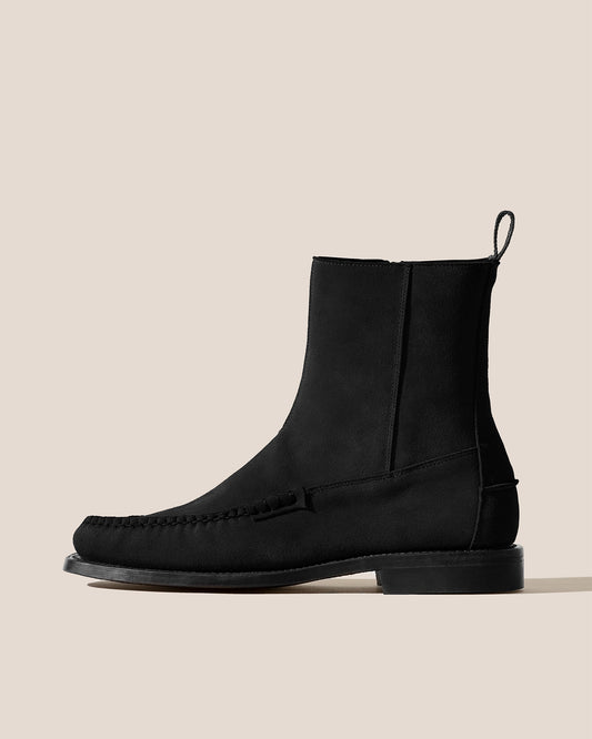 ANDREU SUEDE - Men's Low-calf Zipped Boot