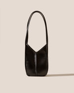 CALELLA BUCKET LEATHER - Leather-trimmed Shoulder Bag