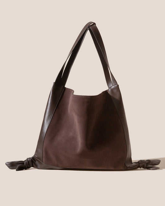 CADOR SUEDE - Slouchy Shoulder Bag