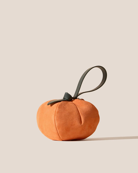 PRESSEC - Peach-Shaped Leather Coin Purse